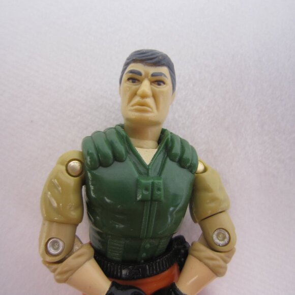 Vintage 1989 GI Joe Hot Seat Raider Driver Loose Action Figure - Picture 2 of 6